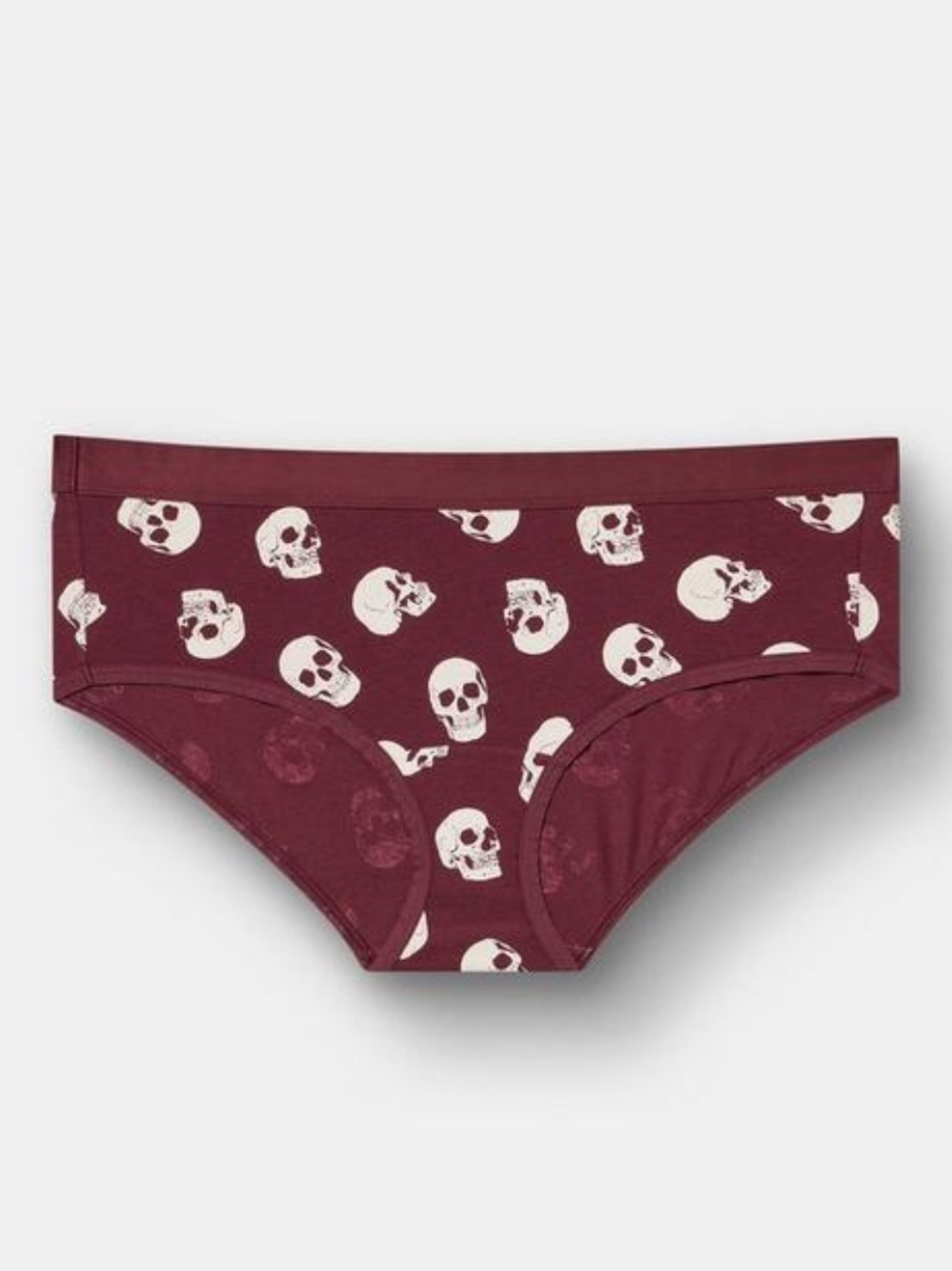 Maroon Skull Cheeky panty